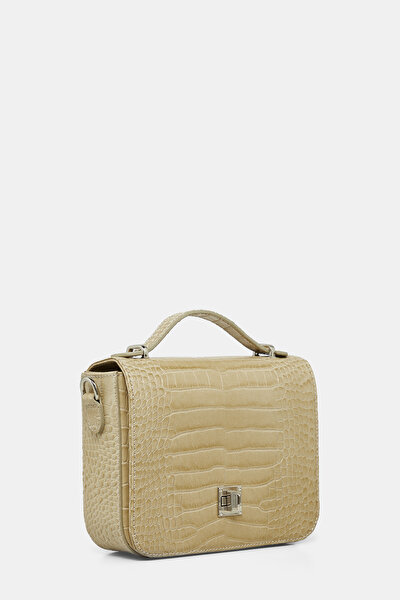 ECRU LEATHER BAG 3