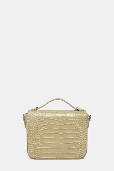 ECRU LEATHER BAG 4