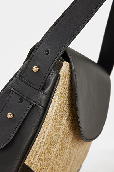 BLACK LEATHER BAG 5