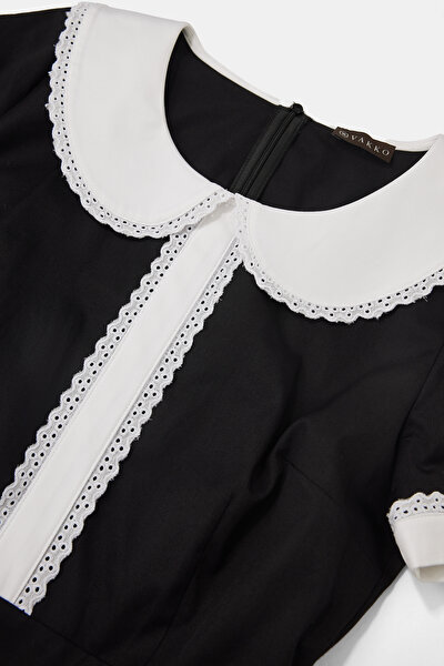 WHITE SHORT SLEEVE DRESS 3