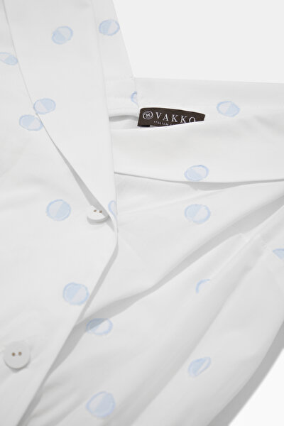 WHITE SHORT SLEEVE DRESS 9