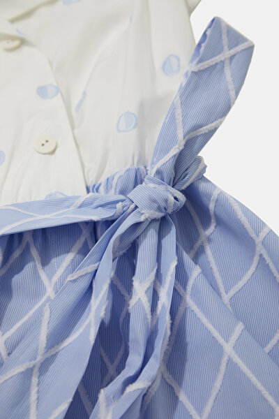 WHITE SHORT SLEEVE DRESS 10