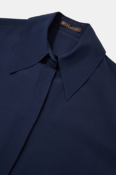 NAVY BLUE LONG SLEEVE SHIRT 3