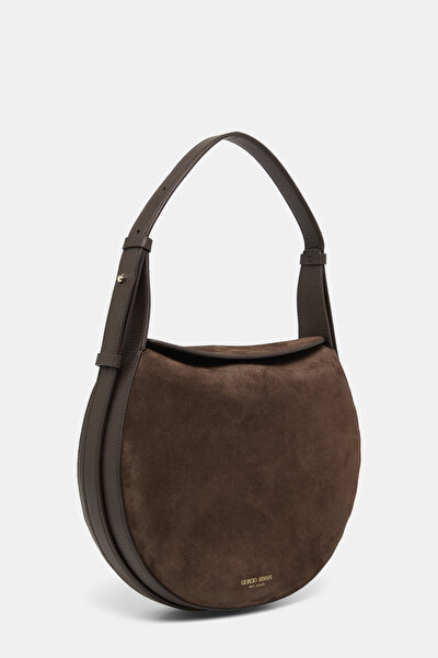 BROWN SUEDE BAG 3
