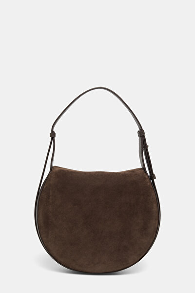 BROWN SUEDE BAG 4
