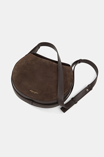 BROWN SUEDE BAG 8