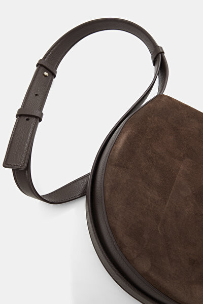 BROWN SUEDE BAG 9