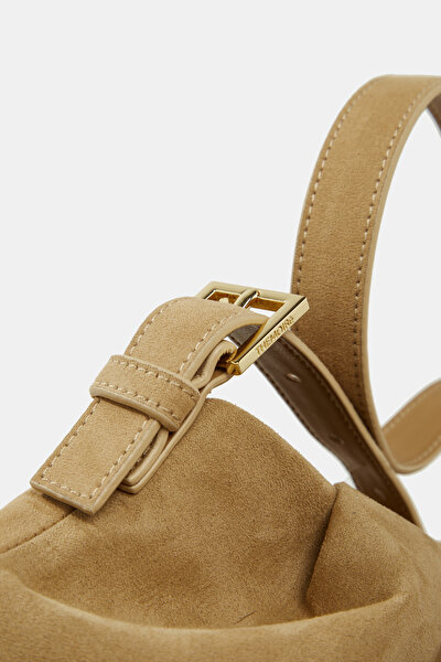 CAMEL SUEDE BAG 4