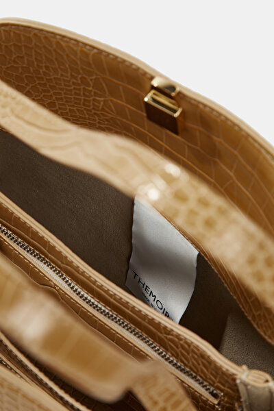 CAMEL LEATHER BAG 8