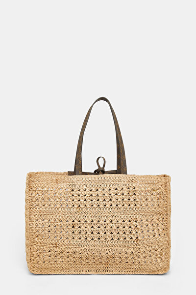 BEIGE MONOGRAM BAG 3