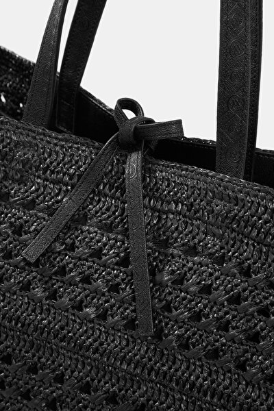BLACK MONOGRAM BAG 4