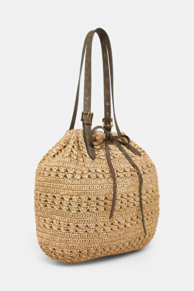 BEIGE MONOGRAM BAG 3