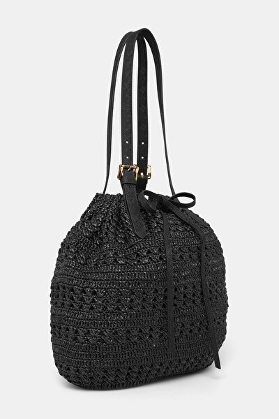 BLACK MONOGRAM BAG 3