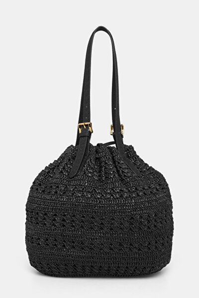 BLACK MONOGRAM BAG 4