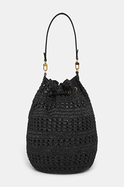 BLACK MONOGRAM BAG 3