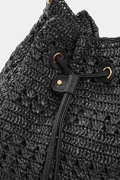 BLACK MONOGRAM BAG 4