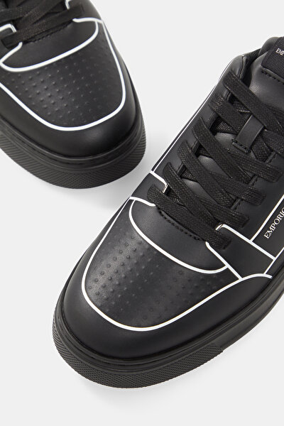 WHITE LEATHER SNEAKER KADIN 4