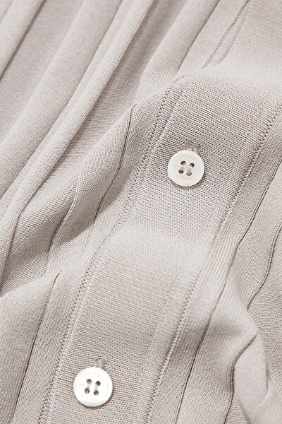 LIGHT BEIGE SHORT SLEEVE TSHIRT 9