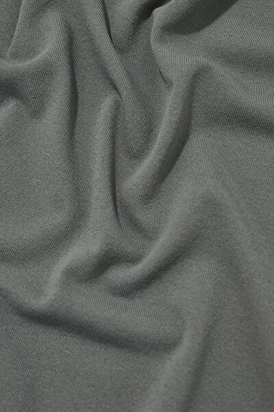 DARK GREY POLO NECK SHORT SLEEVE TSHIRT 4