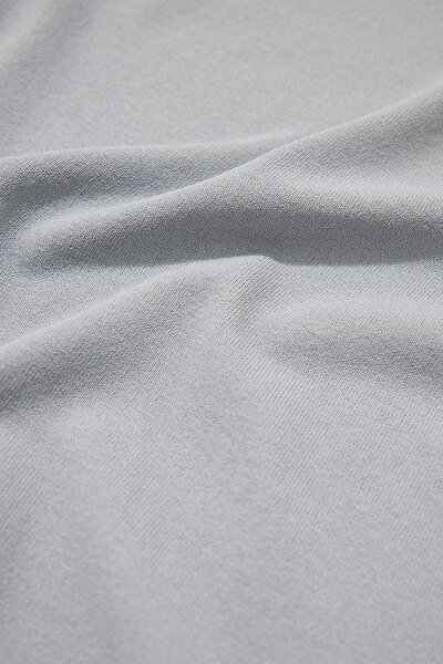GREY POLO NECK SHORT SLEEVE TSHIRT 4