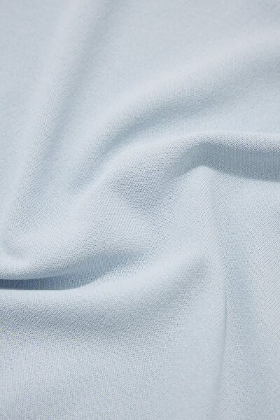 LIGHT BLUE POLO NECK SHORT SLEEVE TSHIRT 4