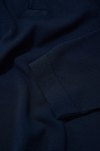 NAVY BLUE LONG SLEEVE TSHIRT 4