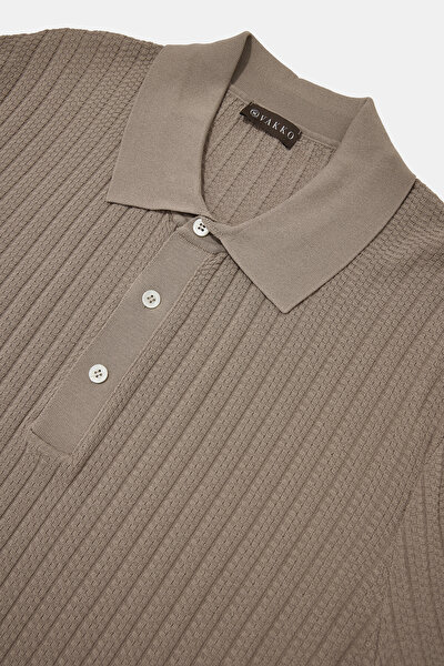 POLO NECK SHORT SLEEVE TSHIRT 3