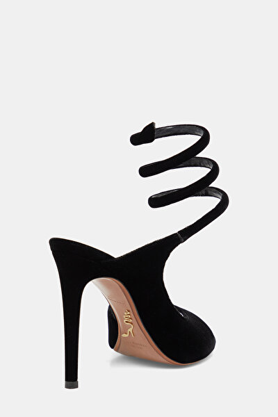 BLACK VELVET SHOE 3