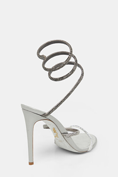 SILVER JEWELLED SHOE 3
