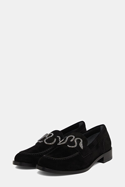 ANTHRACITE LEATHER SHOE 3
