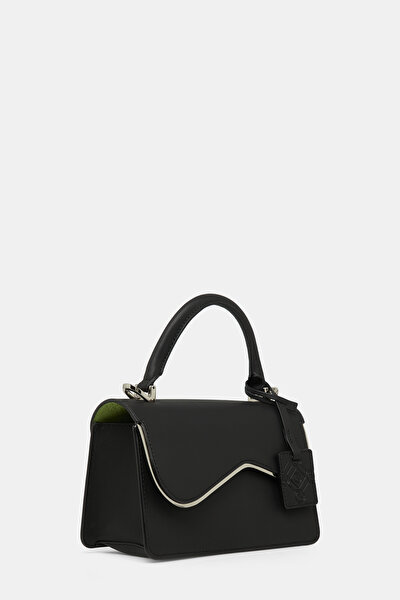 GREEN MONOGRAM LEATHER BAG 3