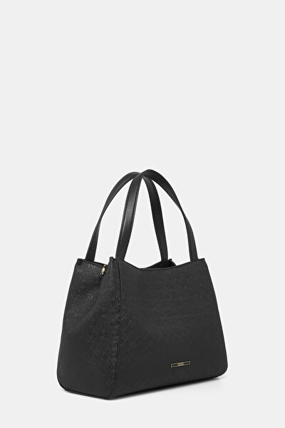 BLACK MONOGRAM BAG 3