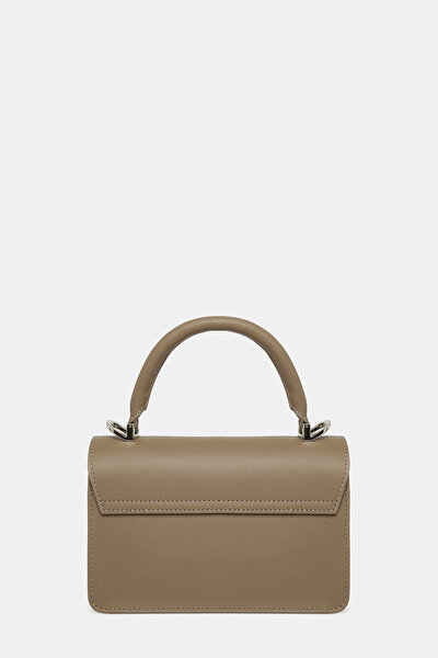 ORANGE MONOGRAM LEATHER BAG 4