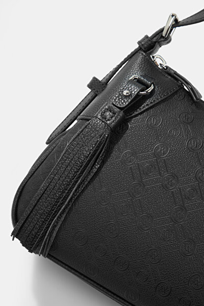 BLACK MONOGRAM BAG 4
