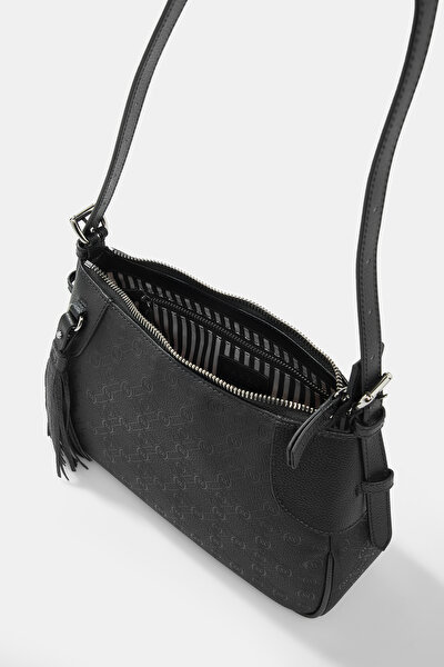 BLACK MONOGRAM BAG 5