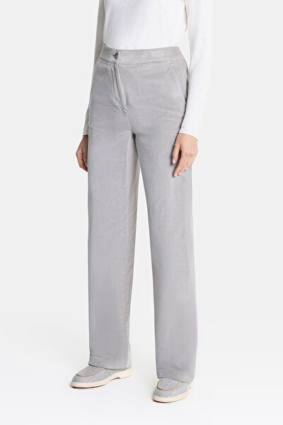 GREY STRAIGHT CUT TROUSERS 3