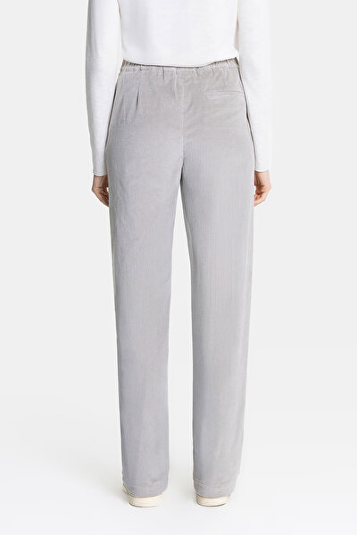 GREY STRAIGHT CUT TROUSERS 4