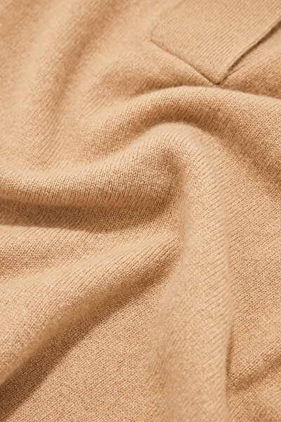 CAMEL POLO NECK TRICOT 9