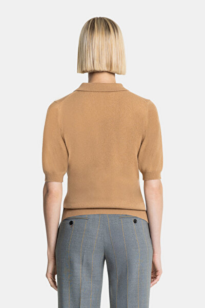 CAMEL POLO NECK TRICOT 3