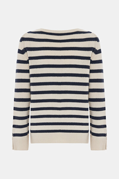 ECRU BASIC / ROUND NECKLINE TRICOT 5