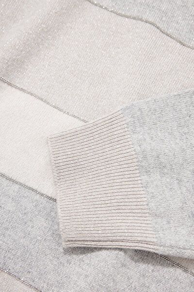 BEIGE BASIC / ROUND NECKLINE TRICOT 8