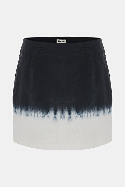 CREAM LINEN SKIRT 3