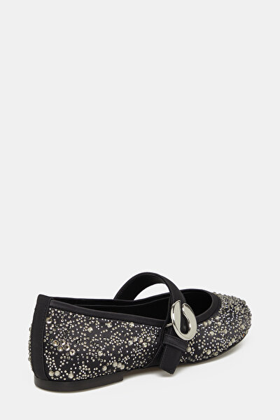 SILVER FLAT SHOES 3