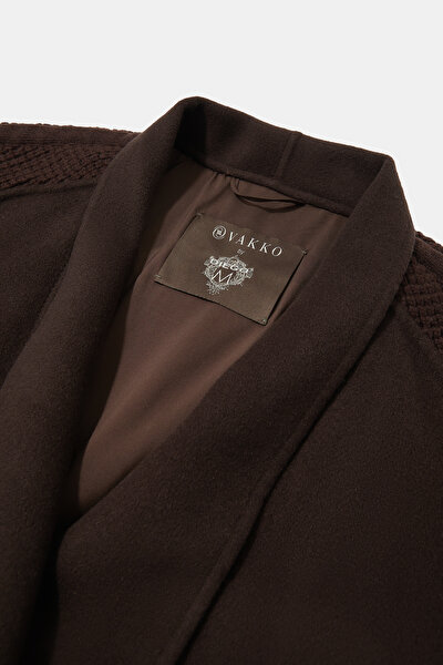 BROWN REEFER JACKET 9