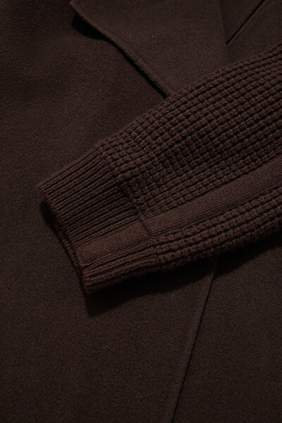 BROWN REEFER JACKET 10