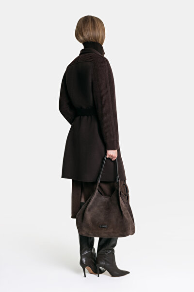 BROWN REEFER JACKET 3