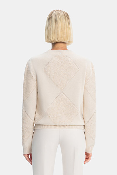 ECRU BASIC / ROUND NECKLINE TRICOT 3