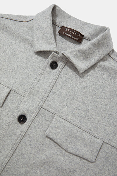 LIGHT GREY LONG SLEEVE SHIRT 9