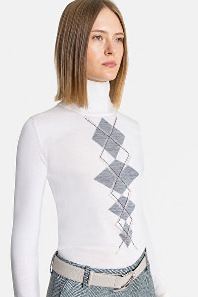 GREY UPRIGHT COLLAR TRICOT 3
