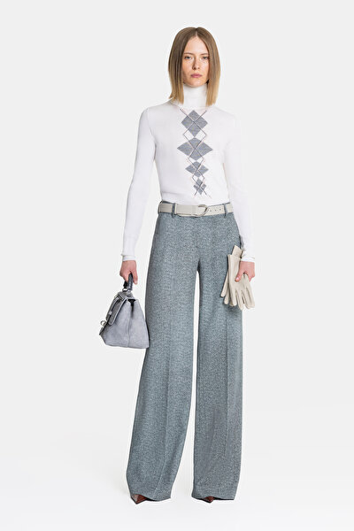 GREY UPRIGHT COLLAR TRICOT 4